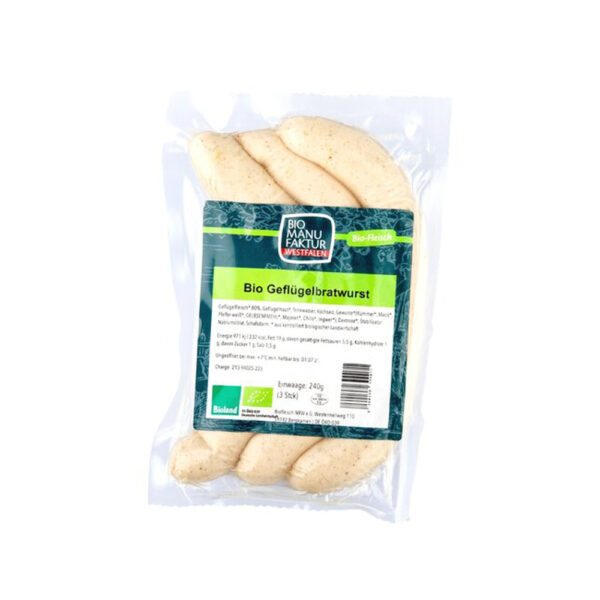 Bio-Rinderbratwurst – Bild 4
